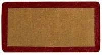 zerbino imperiale a fascia rosso spessore mm.38 - cm.70x140, spessore mm.38 fer337403