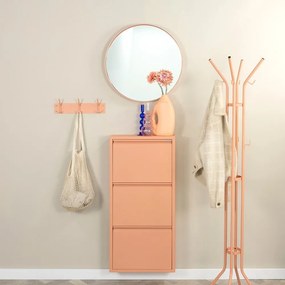 Attaccapanni da parete color salmone in metallo 40 cm Fusion – Spinder Design