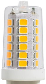 Set di 5 lampadine LED G9 trasparenti 3,5W 480 lm 2700K