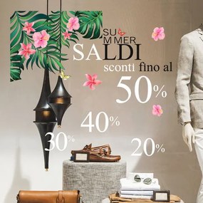 Tropical Sale | Vetrofania