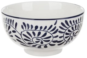 Ciotola in ceramica decori blu orientali 16x9 cm Sushiko