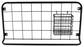 Organizzatore da parete in nero Open Grid - PT LIVING