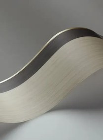 Bordüre Jaspe Border von Cole & Son - Linen/ Black & Gold