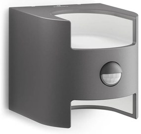 Philips 17322/93/16 - Lampada da esterno con sensore GRASS 2xLED/4,5W/230V IP44