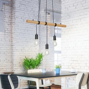 Briloner 4015035 - Lampadario a sospensione con filo 3xE27/25W/230V