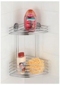 Scaffale angolare autoportante a due livelli , 20 x 26,5 cm Turbo-Loc - Wenko