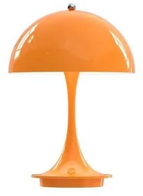 Panthella 160 Portable Lampada da Tavolo IP44 Metallo Arancione - Louis Poulsen