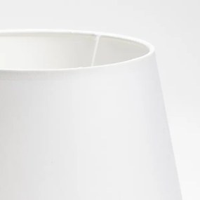 Paralume di ricambio per lampada da tavolo LORENZO E27 20x26 cm bianco