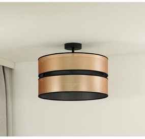 Duolla - Lampadario a plafone COPPER SHINY 1xE27/15W/230V diametro 40 cm rame/nero