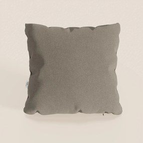 Honey cuscino disponibile in diversi colori realizzato in tessuto simil cotone impermeabile T13 tortora