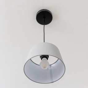 Brilagi - Lampada a sospensione LED su cavo CERIA 1xE27/40W/230V Ø 25 cm grigia