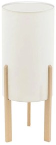 Eglo 97891 - Lampada da tavolo CAMPODINO 1xE27/60W/230V altezza 400mm bianco
