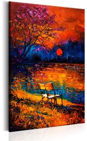 Quadro  Colours of Autumn  Colore Blu, Dimensioni e Misure 80x120