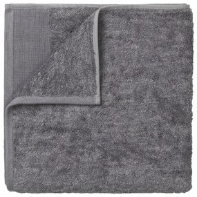 Telo da bagno in cotone grigio scuro, 140 x 70 cm - Blomus