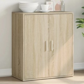Credenza Rovere Sonoma 60x31x70 Cm İn Legno Multistrato /