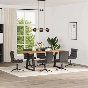 Sedie Da Pranzo 6 Pz Nere İn Similpelle /