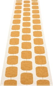 Passatoia da interno/esterno giallo ocra/color crema 70x300 cm Sten Ochre – Pappelina