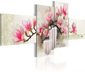 Quadro dipinto Profumo di magnolia