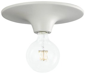 Lampadario Plafoniera Vesevus Coordinati Colore Bianco 60W Mis 30 x 8 cm