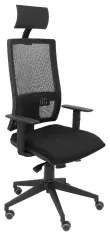 Sedia Ufficio con Poggiatesta Horna Bali PC LI840TK Nero