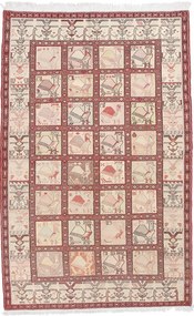 Kilim Tappeto 200x130 Rosso (Iran) Annodato A Mano