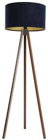 Lampada da terra STANDART 1xE27/60W/230V blu/wenge