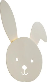Lampada da parete per bambini beige con LED dimmerabile a 3 livelli - Benny the Bunny
