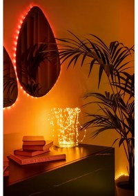 Twinkly TWD060STP-T - Catena DOTS a LED RGB dimmerabile 60xLED, 7 m, USB, Wi-Fi