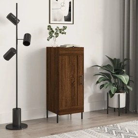 Credenza Rovere Marrone 34,5x34x90 Cm İn Legno Multistrato /