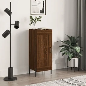 Credenza Rovere Marrone 34,5x34x90 Cm İn Legno Multistrato /