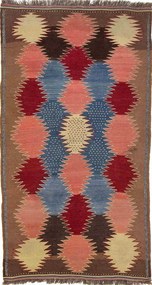 Kilim Tappeto 240 x 130 (Iran) Tessuto A Mano