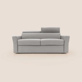 Avalon divano letto 100% ecosostenibile con materasso alto 18 cm in tessuto smacchiabile T05