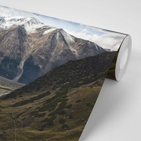 Carta da parati autoadesiva – Splendido panorama montano