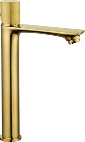 Mexen Royo One rubinetto alto per lavabo, dorato - 72211-50