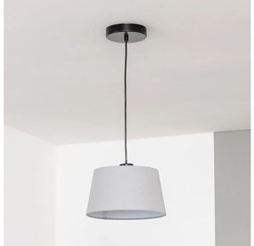 Brilagi - Lampada a sospensione LED su cavo CERIA 1xE27/40W/230V Ø 25 cm grigia
