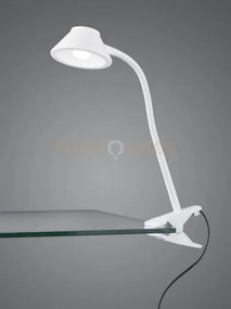 Lampada da studio berry led bianca con pinza r22191201