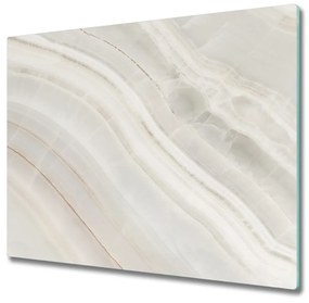 Tagliere in vetro temperato Trama in marmo 60x52 cm