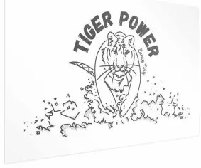 Poster - Tiger Power Senza cornice 42x29.7