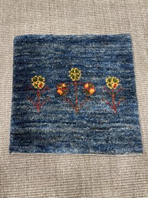 Gabbeh Tappeto persiano 40x40 Rosso (Iran) Annodato A Mano