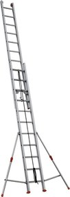 Scala a sfilo FACAL Roller in alluminio 2 rampe da 11 gradini portata massima 150 kg EN 131 per lavori fino a 6.8 m