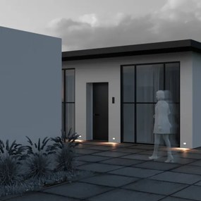 Maytoni O045SL-L3W3K -Luce da esterno da incasso LED BOSCA LED/3W/230V IP65 bianco