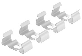 Clips di Fissaggio per Profilo Slim per striscia LED (conf. 4pz)