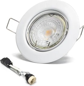 Aigostar - Set da 3 faretti LED da incasso 1xGU10/4,5W/230V 3000K bianco