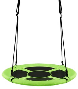 Costway Altalena a nido per bambini in tessuto da giardino, Nido Altalena da appendere 100CM 150KG, Verde