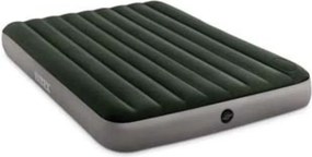 MATERASSO GONFIABILE DOWNY QUEEN DOPPIO CON POMPA INCORPORATA cm.203x152x25h. peso kg.4,50 (64763) INTEX