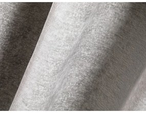 Letto matrimoniale imbottito grigio chiaro con spazio contenitivo e rete 200x200 cm Lupine - Micadoni Home