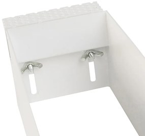 Faretto da incasso bianco orientabile e inclinabile senza cornice 3 luci - Oneon