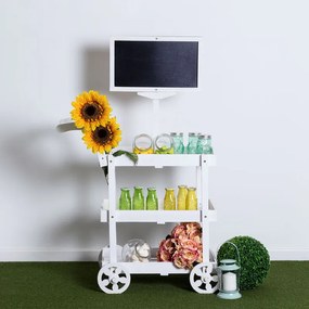 Carrello Candy Bar Legno Invecchiato Watermelon