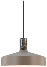 Nordlux - Lampadario a sospensione con filo ELVAS 1xE27/60W/230V diametro 37,5 cm marrone