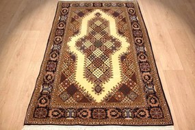 Ghom Tappeto 100 x 150 (Iran) Annodato A Mano